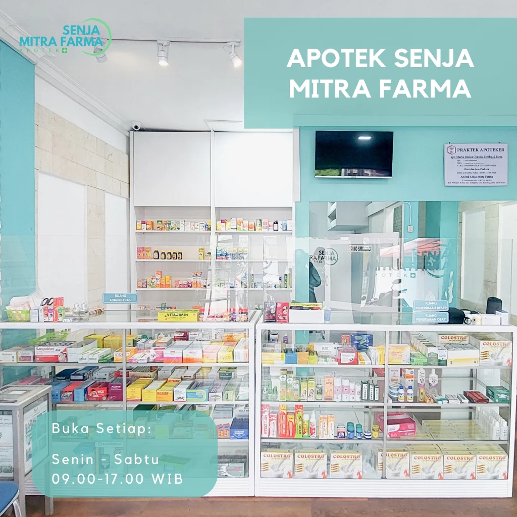 Etalase Sediaan Farmasi & Informasi Izin